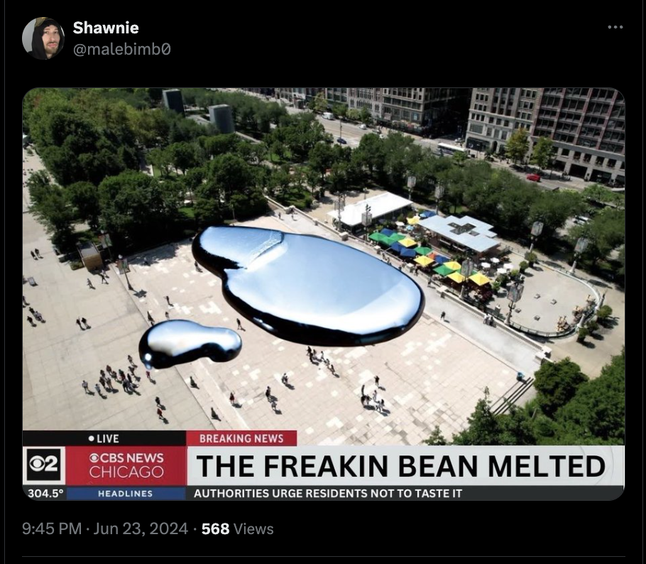 freakin bean melted - Shawnie Live 02 304.5 Cbs News Chicago Headlines Breaking News The Freakin Bean Melted Authorities Urge Residents Not To Taste It 568 Views
